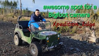 Dropping new video tomorrow Awesome place for the trail camera Lets get Bigfoot [upl. by Maccarthy]