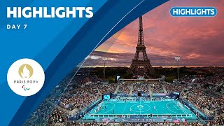 Day 7 Highlights  Paris 2024 Paralympic Games ❤️💙💚 [upl. by Ymiaj]