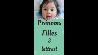 Prénoms pour filles  3 lettres [upl. by Oker435]