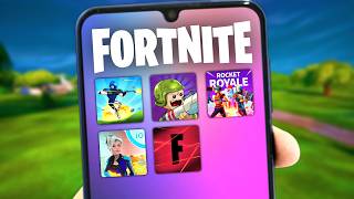 Probé COPIAS de FORTNITE en CELULARES y Encontré LA MEJOR [upl. by Ennej]