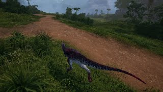 The Isle Evrima  Fairly easy to survive as a Carno [upl. by Ennovyhc]