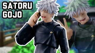 SH Figuarts Jujutsu Kaisen Satoru Gojo Hidden Inventory Action Figure Review Tamashii Nations BANDAI [upl. by Oine826]