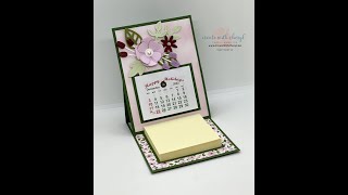 Easel Calendar with Post It Note SD 480p [upl. by Benjamin478]