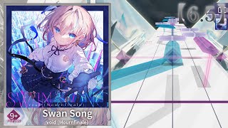 65 Swan Song  FTR9【譜面動画】 [upl. by Fitalludba]