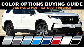 2023 Honda Pilot  Color Options Buying Guide [upl. by Sirois]