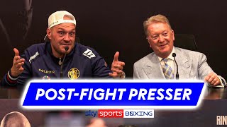 Tyson Fury Full PostFight Press Conference  FURY VS USYK 🔥 [upl. by Siloam546]