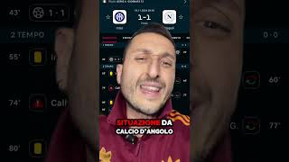 😱 InterNapoli 11‼️ inter sscnapoli seriea calcio [upl. by Ecinom]