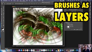 Stunning Brush Effects Used As Layers In Photoshop  How To  Graphicxtras [upl. by Betteann]