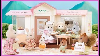 🍰森林家族時尚粉紅蛋糕店🎂Rare Sylvanian Families Cake Shop Japan exclusive🧁シルバニアファミリー 森のおしゃれなケーキ屋さん 실바니안 케이크 샵 [upl. by Raimes45]