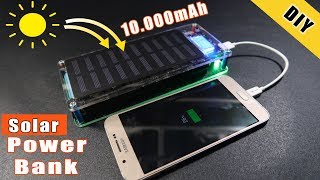 How To Make A Solar Power Bank Charger For Mobile [upl. by Fulviah379]