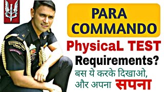 Para Commando Physical Requirements  All physical Test Requirements in 1 video  Army Warriors 😤😠 [upl. by Oiredised183]