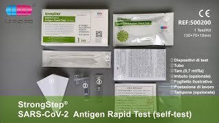 SARSCoV2 Antigen Rapid Test for nose swab [upl. by Ramak598]