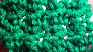 Crochet Bobble Stitch [upl. by Herrle984]