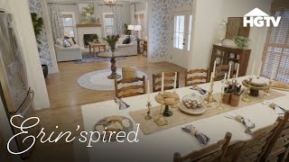 Refreshing a 120  Year  Old Farmhouse  Erinspired  HGTV [upl. by Odranoel]