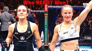 ROBBERY Who REALLY Won Alexa Grasso vs Valentina Shevchenko 2 [upl. by Fessuoy662]