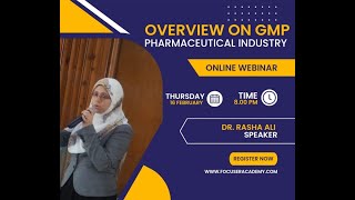 Overview on GMP Basics for Pharmaceutical Industry [upl. by Aihset812]