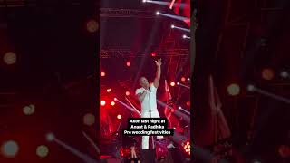 Akon performs at Pre wedding ceremony of Anant Ambani akon anantambani trendingshorts shortsbeta [upl. by Asenev415]