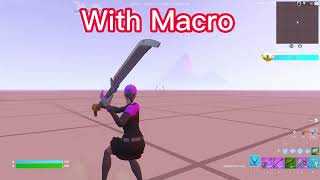 No Macro VS Macro Fortnite [upl. by Laveen87]