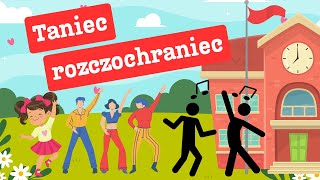 Taniec rozczochraniec  piosenka o tańczeniu  piosenki dla dzieci [upl. by Barris902]