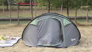 Outsunny PopUp Family Camping Tent [upl. by Lamson824]