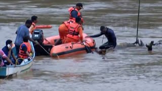 മുളകൾ കൊണ്ട് അടയാളം വെച്ചു മാൽപെ തിരികെ ബോട്ടിൽ കയറി  Arjuns Rescue  Eshwar malpe [upl. by Nylrebmik867]