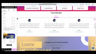 part2  Team Member Section  Wordpress  Elementer [upl. by Norted]