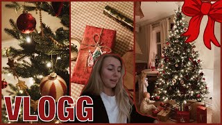 KLÄR JULGRANEN🌲 och nissen flyttar in 💌  VLOGG [upl. by Therese]