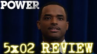 POWER  SEASON 5 EPISODE 2  DAMAGE CONTROL  REVIEW [upl. by Hnamik]