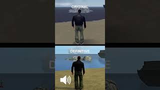 GTA III Original vs Definitive shorts gta funny [upl. by Aynnat]