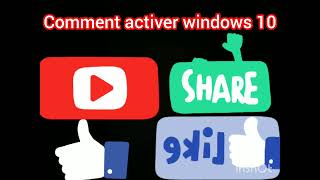 comment activer windows 10 [upl. by Elaval322]