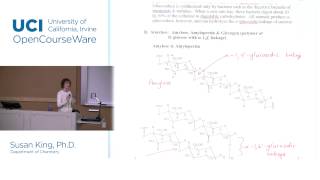 Chem 51C Organic Chemistry Lec 27 Polysaccharides [upl. by Grantley]