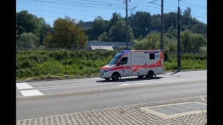 Einsatzfahrt Rettungswagen Luzerner Kantonsspital [upl. by Anivlek]