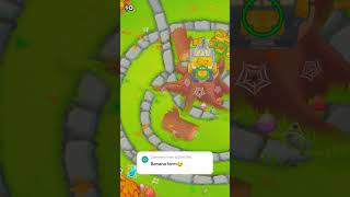 555 Banana Farm VS 100 Fortified BADs btd6 bloonstd6 viralvideo shorts [upl. by Divaj40]