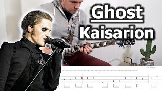 Ghost  Kaisarion  Guitar Tabs Tutorial [upl. by Odnamla324]