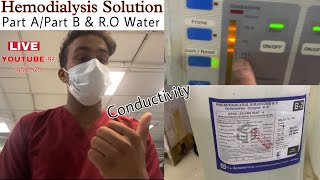 Hemodialysis Solution Part A  Part B amp RO Water Full explanation [upl. by Stuart]