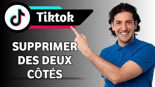 Comment supprimer les messages Tiktok des deux côtés – Guide complet [upl. by Annahgiel]