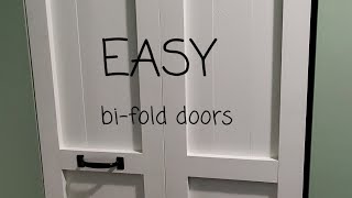 Easy DIY bifold doors [upl. by Schram]