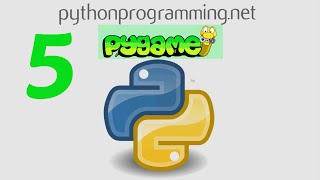 Game Development in Python 3 With PyGame  5  Display Text on Screen [upl. by Roderigo]