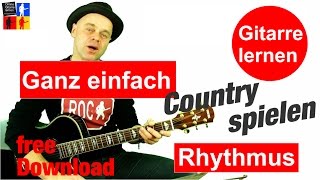 Wie spielt man Countrygitarre  Gitarre lernen 🎸 [upl. by Calysta54]