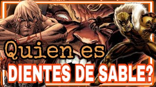 Dientes de Sable Historia Parte 1 deadpoolandwolverine sabretooth logan [upl. by Abshier]