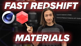 Redshift Materials In Cinema4d The Fastest Way [upl. by Ahsoet]