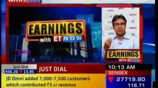 Justdial on Earnings  ET Now [upl. by Shirlie542]