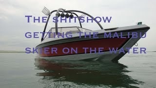 Sunk The Malibu boat Polishing and Seapump rebuild [upl. by Earezed]