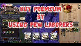 Buy your premium by few clicks aday  How to use laborers properly [upl. by Crandell]