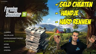 GELD CHEATEN RENNEN EN HANDJE Farming Simulator 25 Tutorial [upl. by Naul]