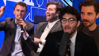 Conservatives are CRYING Over Hasan Debating Charlie Kirk  Hasanabi reacts to Millionaire Mentor [upl. by Emili730]