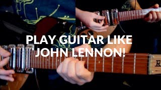 Day Tripper John Lennons Rhythm Guitar Techniques [upl. by Ytisahcal176]