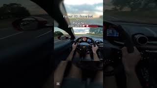 Porsche vs Ferrari Epic High Speed Chase200kmh🚀🚀🚀 follow share ferrari porsche like follow [upl. by Lagasse]