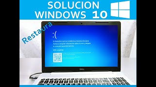 🖥️🔧 Cómo restaurar Windows de fábrica en DELL INSPIRON  Sep 22 [upl. by Hamish]