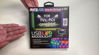 Auraled USB LED Moodlight Unboxing [upl. by Adnahc]